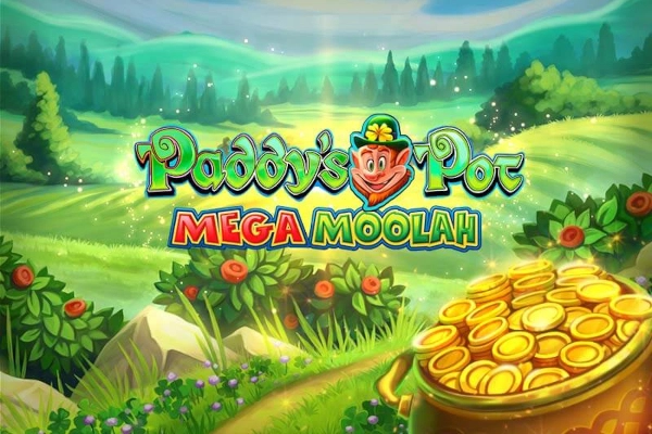 Game image: Paddy's Pot Mega Moolah by Just for the Win