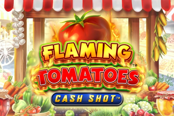 Game image: Flaming Tomatoes Cash Shot by Light & Wonder