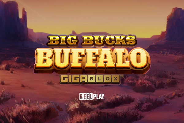 Game image: Big Bucks Buffalo Gigablox by ReelPlay
