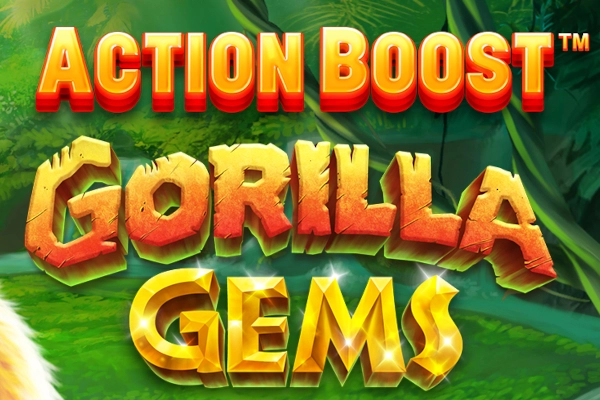 Game image: Action Boost Gorilla Gems by SpinPlay Games