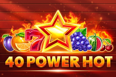 Game image: 40 Power Hot by Amusnet
