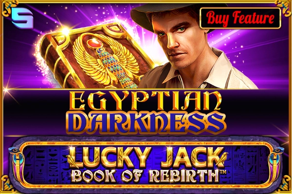 Game image: Lucky Jack Book of Rebirth Egyptian Darkness by Spinomenal