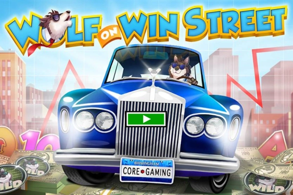 Game image: Wolf on Win Street by Core Gaming