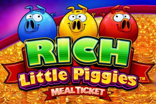 Game image: Rich Little Piggies Meal Ticket by Light & Wonder