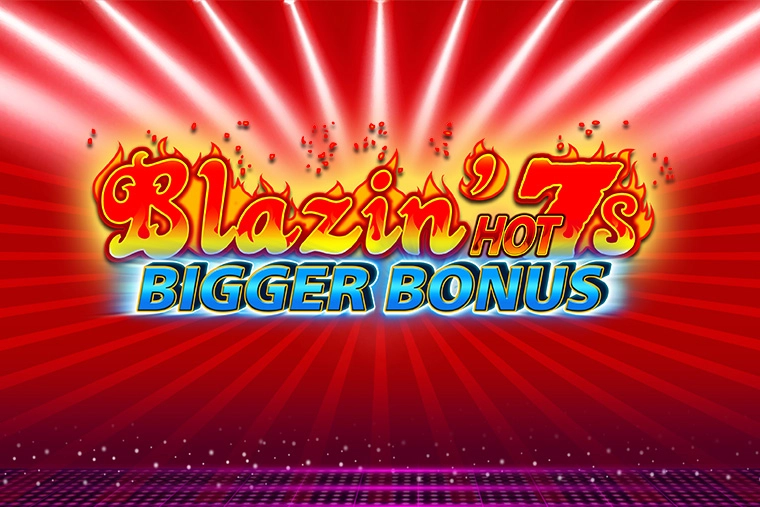 Game image: Blazin' Hot 7s Bigger Bonus by Light & Wonder