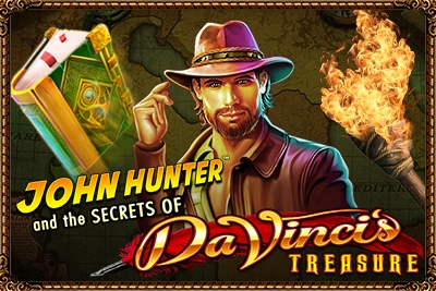 Game image: John Hunter and the Secrets of Da Vinci's Treasure by Pragmatic Play