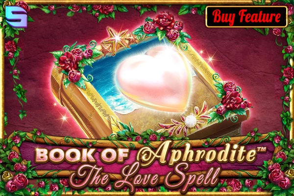 Game image: Book of Aphrodite The Love Spell by Spinomenal