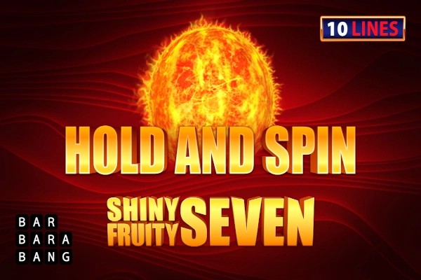 Game image: Shiny Fruity Seven 10 Lines Hold and Spin by Barbara Bang