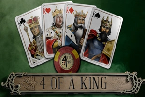 Game image: 4 Of A King by Endorphina