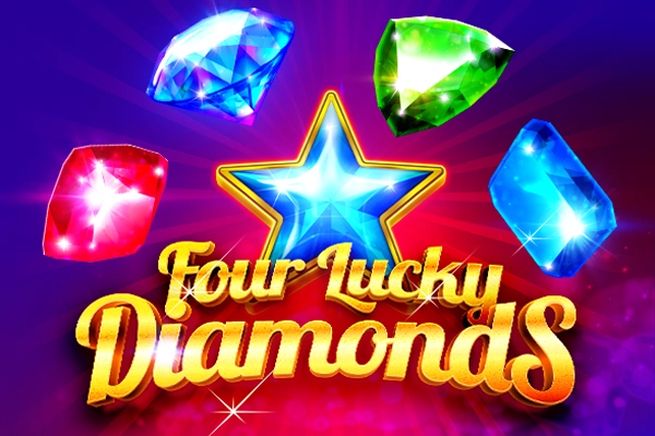 Game image: Four Lucky Diamonds by BGaming