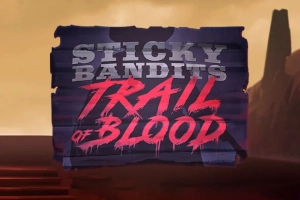 Thumbnail: Sticky Bandits Trail of Blood by Quickspin