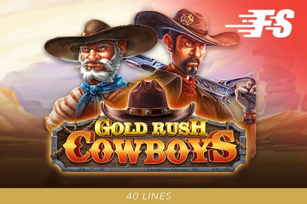 Game image: Gold Rush Cowboys by Spadegaming