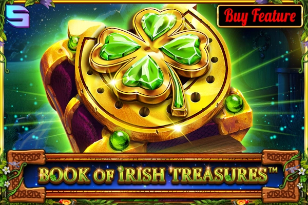Game image: Book Of Irish Treasures by Spinomenal