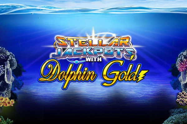 Game image: Stellar Jackpots Dolphin Gold by Lightning Box Games