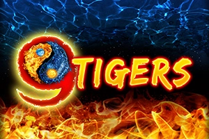 Game image: 9 Tigers by Wazdan