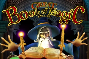 Game image: Great Book of Magic Deluxe by Wazdan