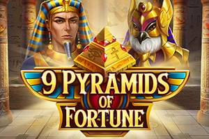 Game image: 9 Pyramids of Fortune by Stakelogic