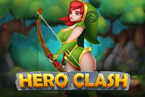 Game image: Hero Clash by Stakelogic