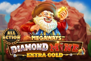Game image: Diamond Mine Extra Gold All Action by Blueprint Gaming