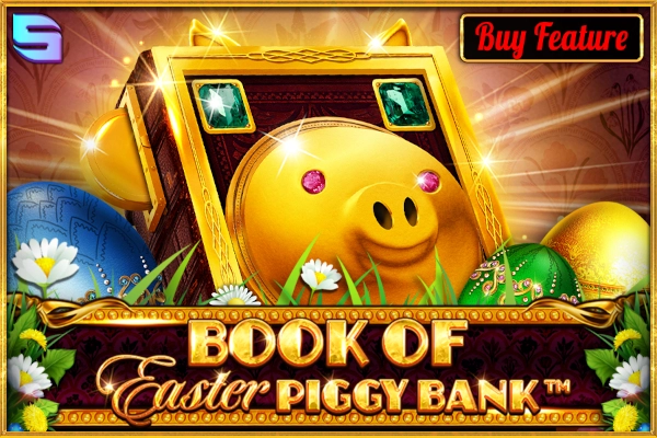 Game image: Book Of Easter Piggy Bank by Spinomenal