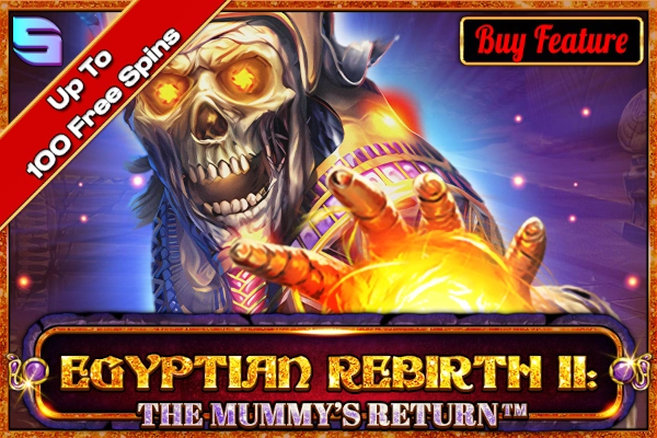 Game image: Egyptian Rebirth II: The Mummy's Return by Spinomenal